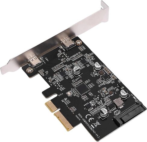Yunseity PCIe USB 3.2 Gen 2 Card ، PCB Metal PCIe to USB 3. in Kuwait