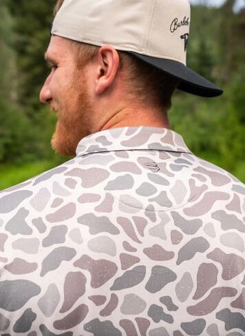 Performance Button Up - Retro Duck Camo in Kuwait