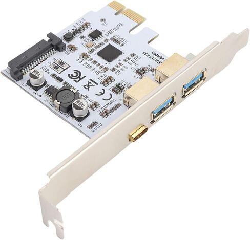 yunseity 5GBPS 19PIN SOCKET ADAPTER ، USB 3.2 Card Card Double Port for typ in Kuwait