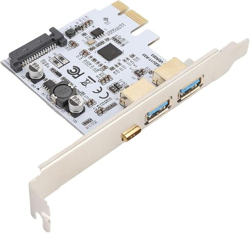 yunseity 5GBPS 19PIN SOCKET ADAPTER ، USB 3.2 Card Card Double Port for typ in Kuwait