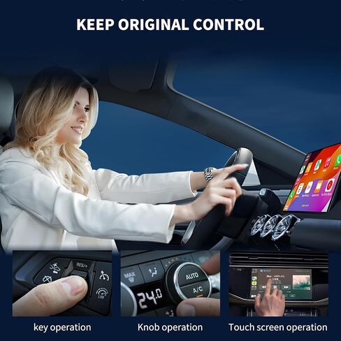 محول CarPlay اللاسلكي - Carplay Wireles Dongle Plug & Play Seamless Fast Response Connection for Apple iPhone iOS 10+ & Cars from 2017+ in Kuwait
