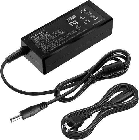 محول UpBright 24V AC/DC متوافق مع Klipsch R-4B R4B RSB-6 RSB6 RSB-8 مرجع 2.1 Ch Bluetooth Subwoofer DYS DYS650-240210W-1 DYS650-240210-16420C 24.0V 2.1A مزود طاقة (ليس لمكبرات الصوت) in Saudi Arabia