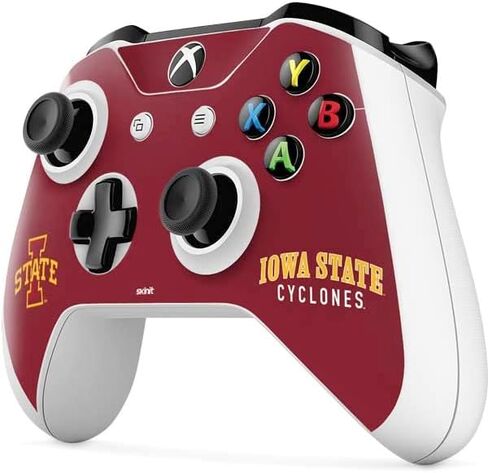 ألعاب Skinit Scenit Gaming متوفرة مع جهاز التحكم في Xbox One S - تصميم ولاية Iowa مرخصة رسميًا in Saudi Arabia