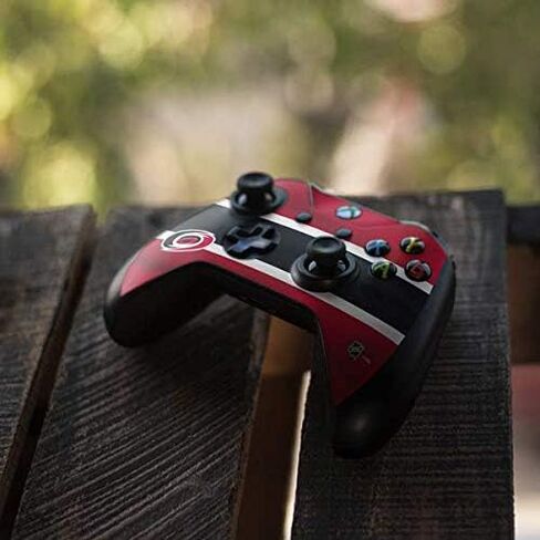 Skinit Decal Gaming Skin Compatible with Xbox One S Controller - Officially Licensed NHL Carolina Hurricanes Jersey Design in Saudi Arabia