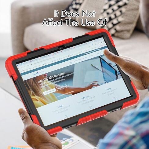 Tablet Travel متوافق مع Samsung Galaxy Tab A7 10.4 بوصة SM-T500/T505 (2020) مع حامي الشاشة ، [Kickstand] in Kuwait