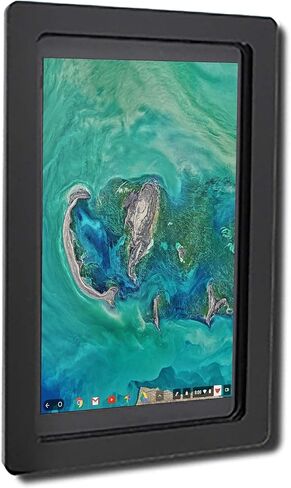 TABcare Anti-Theft Security Acrylic VESA Case for Lenovo Chromebook Duet Gen 9 Tablet with Wall Mount Kit & 90-Degree Charge Cable (Clear) in Saudi Arabia