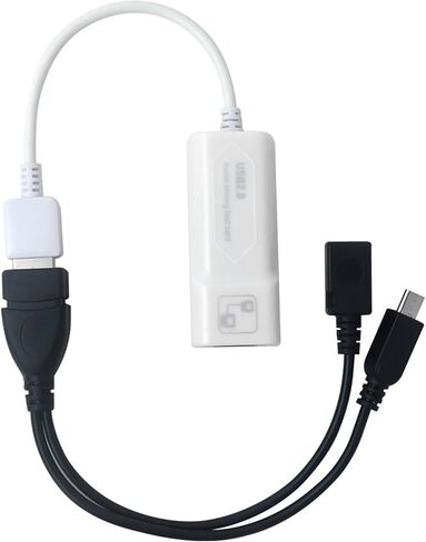 2025 تم ترقية محول USB Ethernet LAN لعصا النار (الجنرال الثاني) أو تلفزيون النار (الجنرال الثالث) أو 4K Firestick in Kuwait