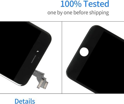 A-MIND for iPhone 6 Plus Screen Replacement, LCD Screen for iPhone 6 Plus A1522 A1524 5.5" LCD Display Touch Digitizer Panel Full Assembly Kits with Tools (White) in Saudi Arabia