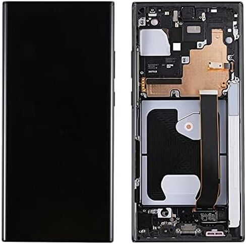 OLED for Samsung Galaxy Note 20 Ultra 5G Screen Replacement Kit for Samsung Galaxy Note 20 Ultra 4G SM-N985 SM-N986 LCD Screen Display Touch Digitizer Assembly Repair Parts Kit (Black with Frame) in Saudi Arabia