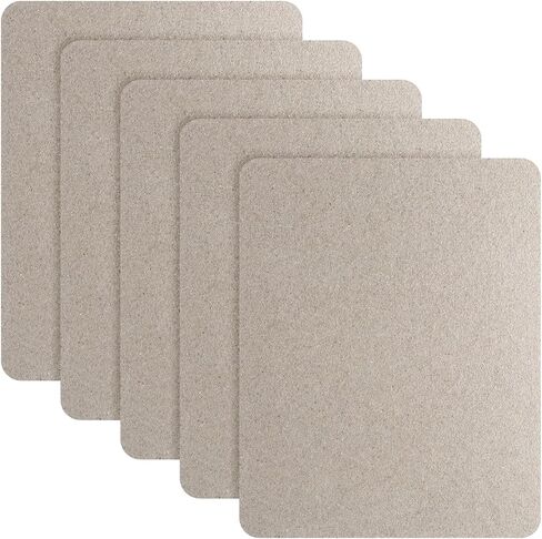 Giantree 5 Microwave Waveguide Covers, Universal Mica Sheet Microwaves Oven Accessories, Insulation for Home Office Kitchen Ultra-Thick Microwaves Oven Parts Microwave Cover Cutable Mica Board in Saudi Arabia