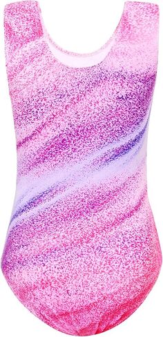 Jinhiteam Girls Gymnastics Leotards Size 2-9 Years Old Multicolor Sleeveless Little Kids Bodysuits Tumbling Outfit in Saudi Arabia