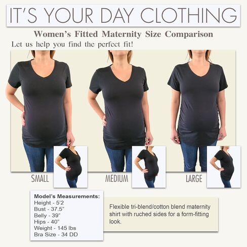 It's Your Day Clothing Eating Tacos for Two Women's Maternity Shirt Pregnancy Announcement Tee in Kuwait