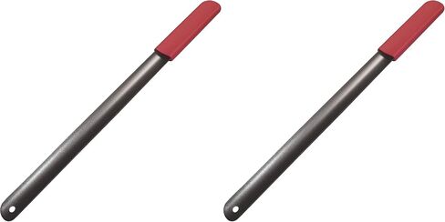 Rehabilitation Advantage Red Grip Powder Coated Steel Shoehorn, Red Handle 24 Inch (Pack of 1) in Saudi Arabia