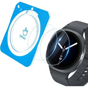 3 حزمة متوافقة مع Samsung Galaxy Watch 8 Glass Classic Screen Protector Glass مع إطار تركيب المحاذاة التلقائية ، فيلم Clear 9H Filged لـ Galaxy Watch 8 مع عالي الحساسية ومضادة للقرع in Kuwait