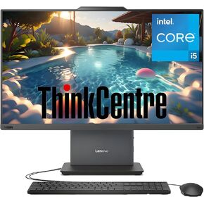 Lenovo ThinkCentre Home & Business All-in-One Computer ، 23.8 "عرض IPS FHD ، معالج Intel Core I5-13420H ، 64 جيجا بايت DDR5 RAM ، 1TB PCIE SSD ، WI-FI 6 ، WebCAM ، USB-C ، HDMI In & Out ، Windows 11 Pro in Kuwait