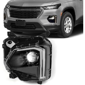 VLINCAR LED Headlight Compatible with Chevy Traverse 2022 2023 2024 w/LED DRL Factory Style Headlamp Assembly w/Bulbs Right Passenger Side RH in Saudi Arabia