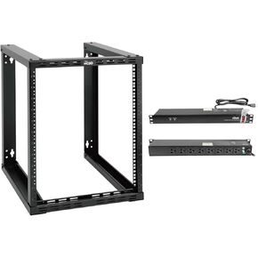Tecmojo 12U Wall Mount Rack & 8 Outlet Rack Mount Power Strips in Kuwait