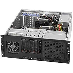 Supermicro CSE-842TQC-668B SC842TQC-668B 4U 5BAY BLK 668W PS2 ATX in Saudi Arabia