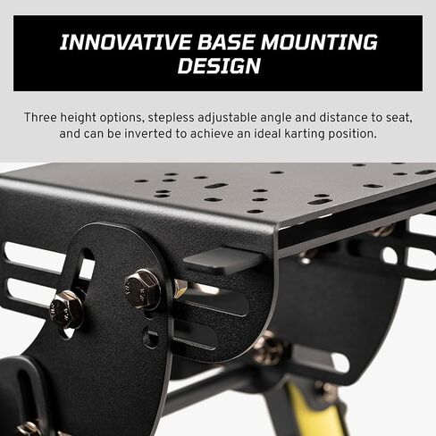 FANATEC Sim Racing CSL Cockpit V1.5 – Strong and Lightweight, Steel-Reinforced Aluminum Frame, Universal Wheelbase Mounting Bracket, GT Driving Position, Easy Assembly – Black in Saudi Arabia