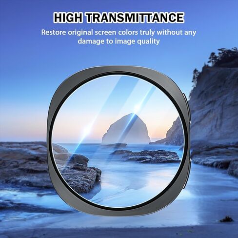 3 حزمة متوافقة مع Samsung Galaxy Watch 8 Glass Classic Screen Protector Glass مع إطار تركيب المحاذاة التلقائية ، فيلم Clear 9H Filged لـ Galaxy Watch 8 مع عالي الحساسية ومضادة للقرع in Kuwait