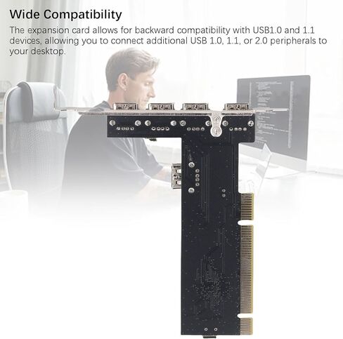 BEWINNER 5 PORT PCIE إلى USB 2.0 CARD in Saudi Arabia