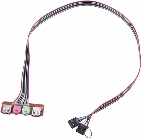 كابل سماعة الأذن 2 مقبس منفذ USB in Saudi Arabia