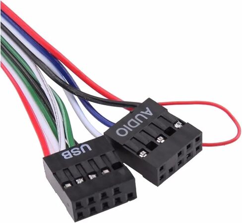 كابل سماعة الأذن 2 مقبس منفذ USB in Saudi Arabia