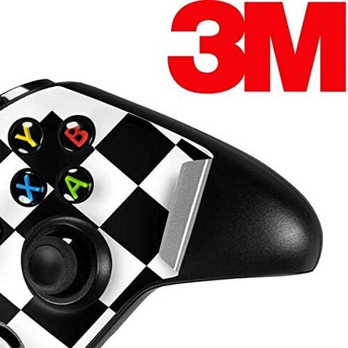 Skinit Skinit Skin Maming Skin Accompated مع جهاز التحكم Xbox One S - تصميم أبيض وأسود في الأصل in Saudi Arabia