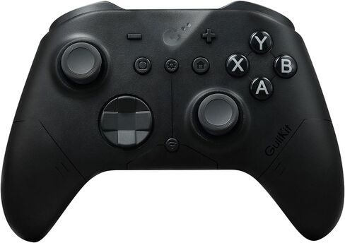 GuliKit ES PRO Wireless Controller for PC, Switch 2, Switch & Android, 3.25ms Ultra-Low Latency, Patented 4000-level TMR Anti-Drift Joysticks, 30-Hour Battery, Wake-Up Support - Black in Saudi Arabia