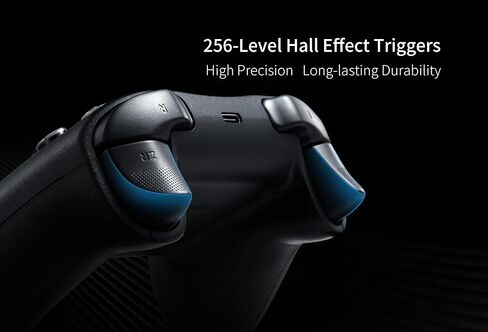 GuliKit ES PRO Wireless Controller for PC, Switch 2, Switch & Android, 3.25ms Ultra-Low Latency, Patented 4000-level TMR Anti-Drift Joysticks, 30-Hour Battery, Wake-Up Support - Black in Saudi Arabia
