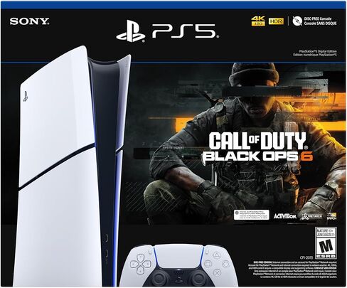 PlayStation®5 Digital Edition – Call of Duty®: Black Ops 6 Bundle (model group – slim) in Saudi Arabia