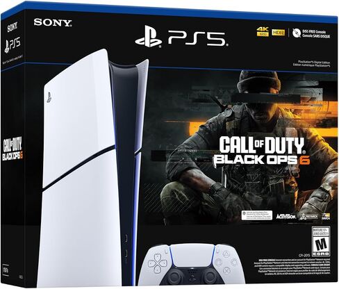 PlayStation®5 Digital Edition – Call of Duty®: Black Ops 6 Bundle (model group – slim) in Saudi Arabia