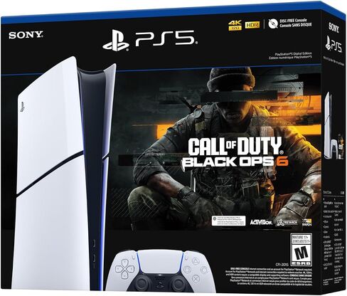 PlayStation®5 Digital Edition – Call of Duty®: Black Ops 6 Bundle (model group – slim) in Saudi Arabia