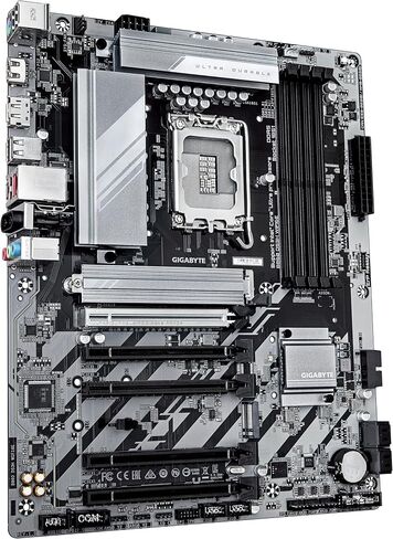 GIGABYTE B860 DS3H WIFI6E Motherboard - Intel Core Ultra Series CPUs, 8+1+2+2 Phases VRM, up to 9066MHz DDR5, 1xPCIe 5.0 + 1xPCIe 4.0 M.2, 2.5GbE LAN, WiFi 6E, USB 3.2 Gen 2x2 in Saudi Arabia