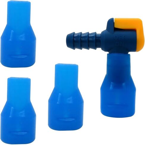 4 Pack Bite Valve Replacement 90 Degree Silicone Mouthpiece Compatible for Most Hydration Bladders, for Camelback in Saudi Arabia