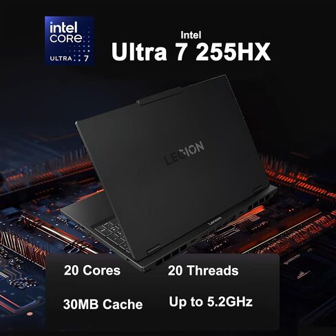 LENOVO LEGION 5 MAMING MAMING LAPTOP 15.1 "WQXGA 2560X1600 OLED 165HZ Intel 20-CORE ULTRA 7 255HX (> I9-14900HX) in Saudi Arabia