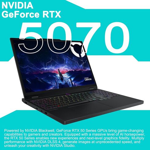 LENOVO LEGION 5 MAMING MAMING LAPTOP 15.1 "WQXGA 2560X1600 OLED 165HZ Intel 20-CORE ULTRA 7 255HX (> I9-14900HX) in Saudi Arabia