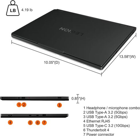 LENOVO LEGION 5 MAMING MAMING LAPTOP 15.1 "WQXGA 2560X1600 OLED 165HZ Intel 20-CORE ULTRA 7 255HX (> I9-14900HX) in Saudi Arabia