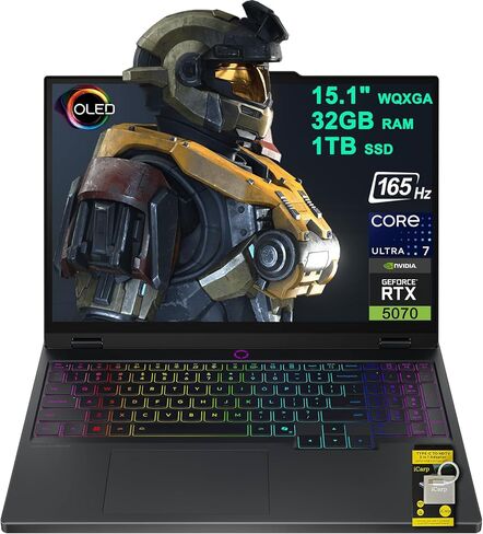 LENOVO LEGION 5 MAMING MAMING LAPTOP 15.1 "WQXGA 2560X1600 OLED 165HZ Intel 20-CORE ULTRA 7 255HX (> I9-14900HX) in Saudi Arabia