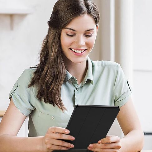 تم إصدار Case for Kindle Paperwhite 11th Generation و Signature Edition 2021 ، وهو غطاء ذكي للغاية من Leather Trifold Pu مع النوم التلقائي والاستيقاظ ، حالة الحماية المتميزة ، الذهب الوردي in Saudi Arabia