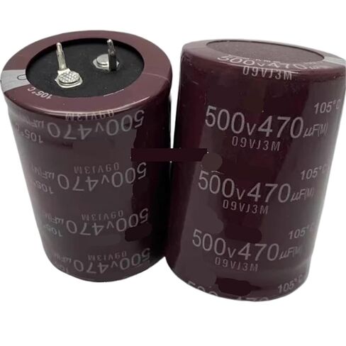 1 PCS 500V 470UF DIP عالي التردد المكثف الألمنيوم 35 * 60 مم مكثف كهربائي الألومنيوم in Kuwait