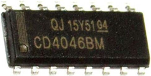 عام 10pcs/Lot CD4046 CD4046BM SOP-16 LOOP LOOP IC in Saudi Arabia