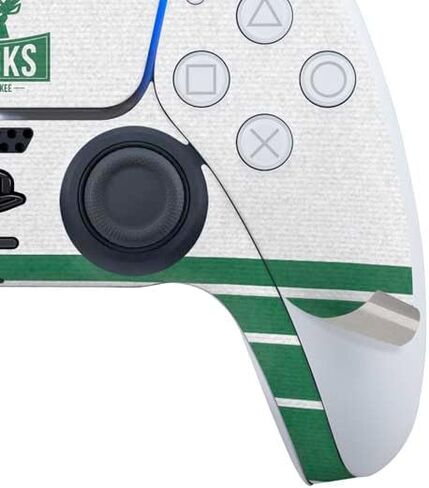Skinit Skinit Gaming Gaming Skiner مع وحدة تحكم PS5 - NBA Milwaukee Bucks مرخصة رسميًا in Saudi Arabia