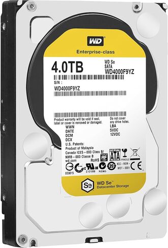 WD SE 4TB Datacenter Hard Disk Drive - 7200 RPM SATA 6 Gb/s 64MB Cache 3.5 Inch - WD4000F9YZ (Renewed) in Saudi Arabia