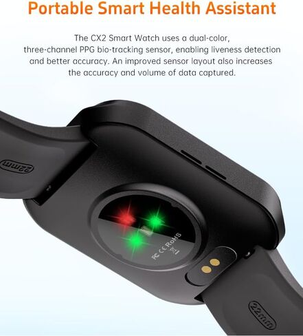 Smart Watch (Answer/Make Calls) for Women Men,1.96" Fitness Tracker with Heart Rate Sleep Monitor,100+Sport Modes IP68 Waterproof Step Counter Calorie Tracking Smartwatch Fitness Watch for iOS Android in Saudi Arabia