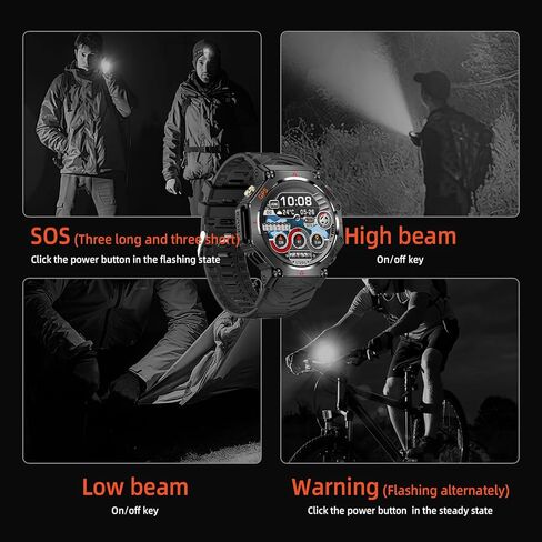SW8(Black) 1.39" Stylish Smartwatch for Men, Bluetooth Calling, AI Voice Assistant, 107 Sport Modes, 3ATM Waterproof, Fashionable Design, Compatible with Android/iOS in Saudi Arabia