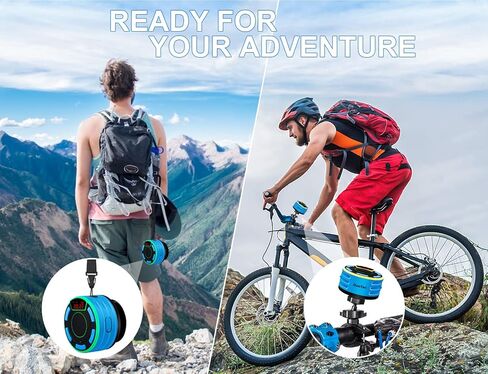 مكبرات صوت Bluetooth ، مكبرات صوت بلوتوث محمولة Duoten IPX7 Waterproof Waterproof Water in Saudi Arabia