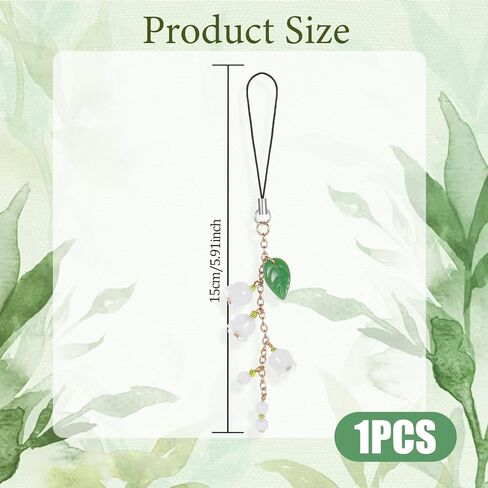 1pcs سحر الهاتف لطيف ، الهاتف المحمول قلادة السحر الزخرفية محفظة سحر الأشرطة للهواتف الخلوية in Kuwait