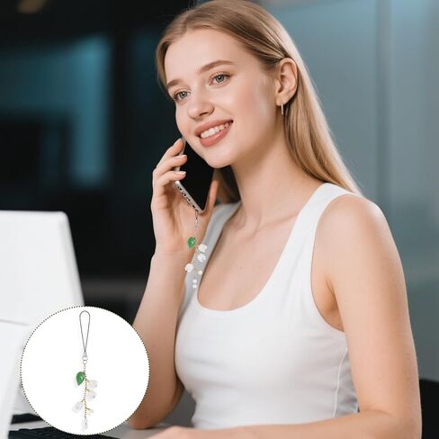 1pcs سحر الهاتف لطيف ، الهاتف المحمول قلادة السحر الزخرفية محفظة سحر الأشرطة للهواتف الخلوية in Kuwait