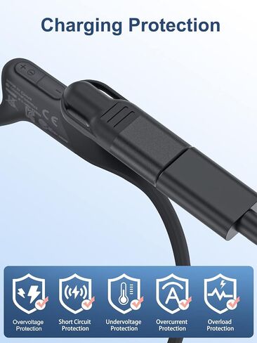Seynli USB C إلى محول مغناطيسي لشاحن سماعات الرأس اللاحق ، متوافق مع Shokz Aeropex ، OpenRun ، OpenRun Pro ، OpenRun Mini ، OpenComm 2/UC ، لكابل شحن Aftershokz in Kuwait